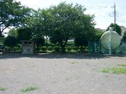 上ノ台公園内飲料貯水タンクの画像