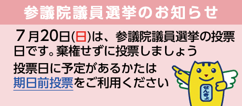2025.7.20選挙期日前投票の画像