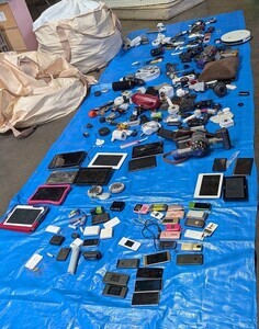 一日で出たリチウムイオン電池内蔵型小型家電