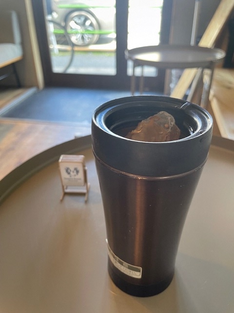 写真：sempre avanti　マイボトルに入れたドリンク