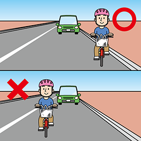 イラスト：左側通行2