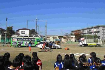 写真：自転車交通安全教室1