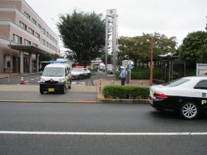 写真：パレード出発の様子