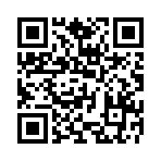 二次元コード：昭島市メール配信サービス登録方法（日本語）