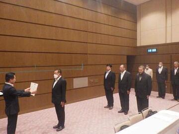 写真：昭島消防署長表彰を授与