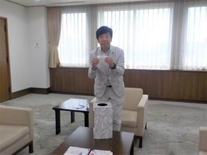 写真：万博チケット抽選会の様子