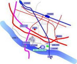 地図：水辺の楽校