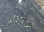 写真：イエローチョーク