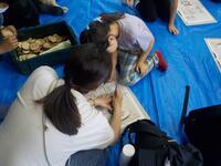 写真：ぶんぶんゴマ作り