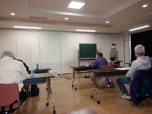 写真：第1回リーダー養成講座　講習