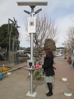 写真：ソーラースタンド2