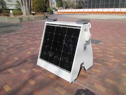 写真：ソーラースタンド正面