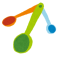 イラスト：計量スプーンセット