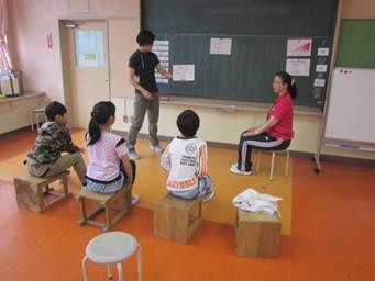 写真：つつじが丘北小学校「そよかぜ学級」活動の様子1