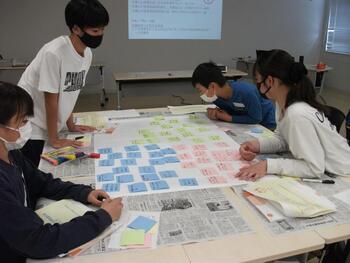 写真：ワークショップでの活動の様子2