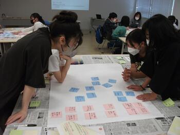 写真：ワークショップでの活動の様子3