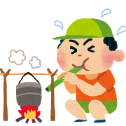 イラスト：飯ごう炊飯