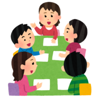 話合いイラスト