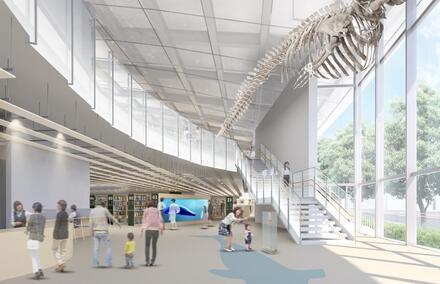 イラスト：新築棟1Fイメージ1