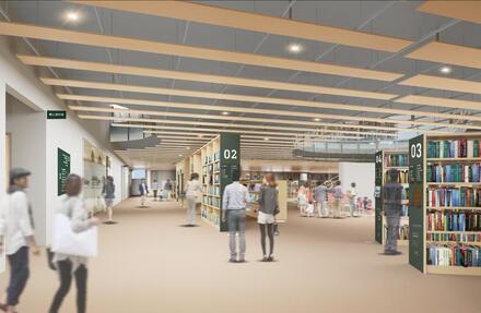 イラスト：新築棟1Fイメージ2