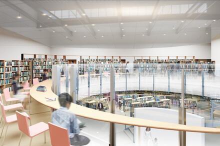 イラスト：新築棟2Fイメージ