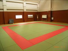 写真：柔道場