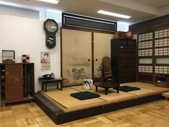 写真：お茶の間のジオラマ