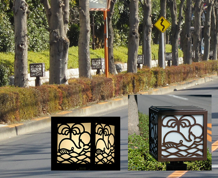 写真：街路灯(つつじが丘)