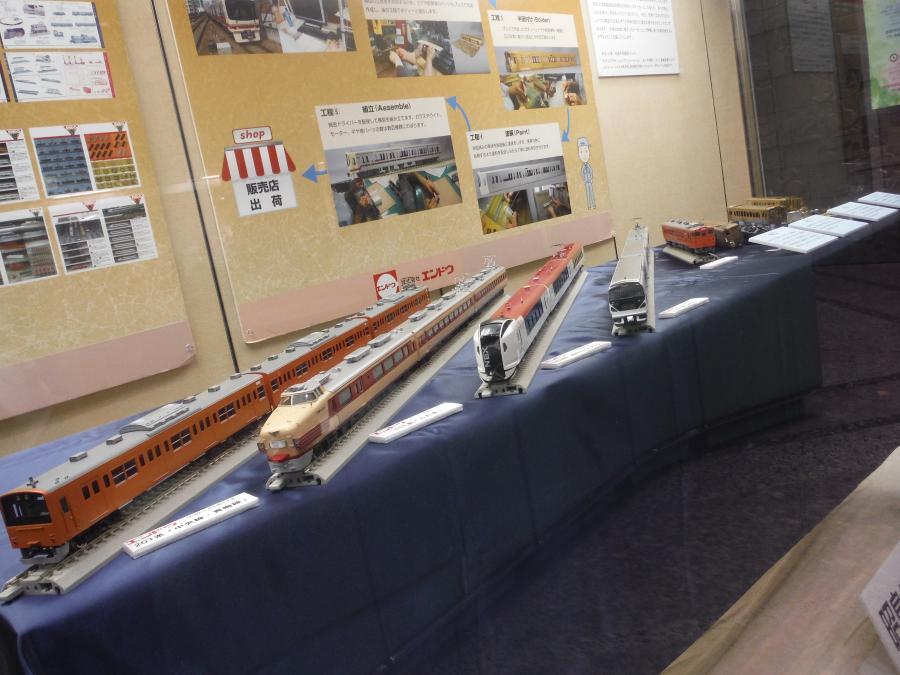 写真：エンドウの展示1