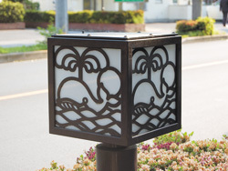 写真：くじら_街灯