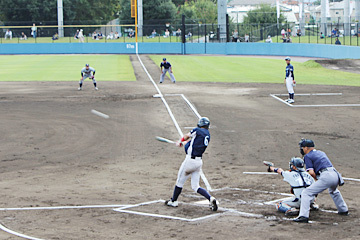 写真：第68回国民体育大会の軟式野球競技会
