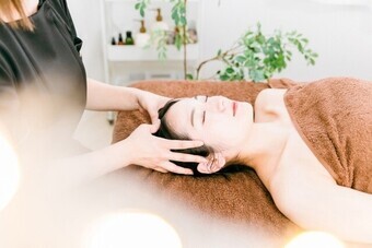 写真：施術の様子