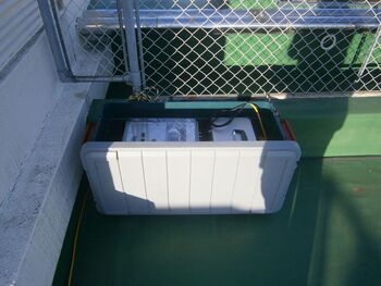 写真拝島第三小学校測定装置