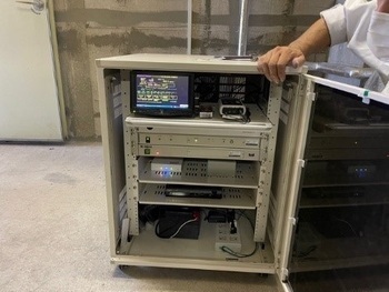 写真：測定装置