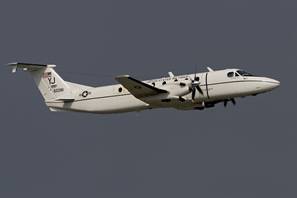 写真：C-12J　ヒューロン輸送・連絡機