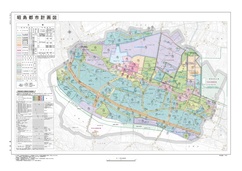 地図：都市計画図