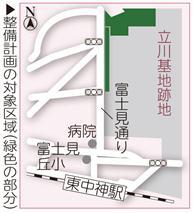 地図：整備計画の対象区域