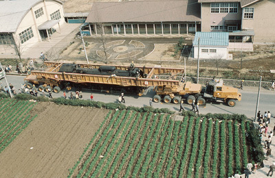 写真：運搬のようす1