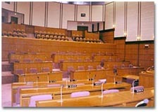 写真：議場