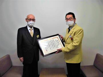 写真：感謝状贈呈2