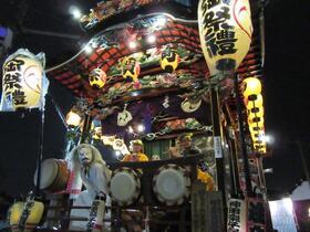 写真：奈賀町屋台
