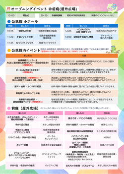 写真：チラシ裏面