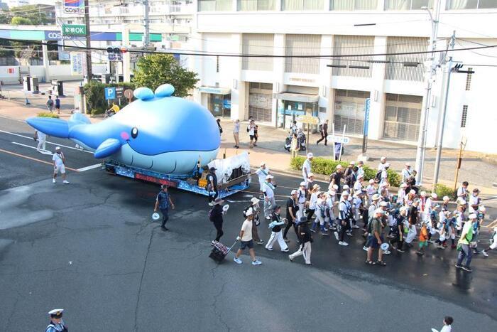 写真：パレードの様子