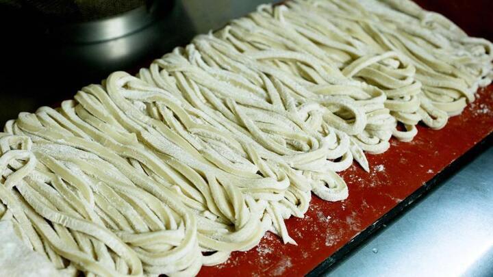 写真：打ったうどん