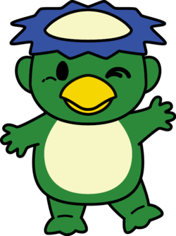 イラスト：昭島市公式キャラクターちかっぱー