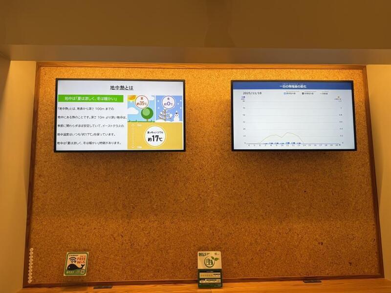 写真：中央通路環境配慮モニター