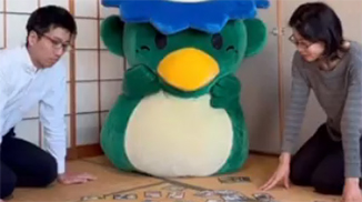 動画サムネイル：【ショート動画】ちかっぱーとあきしまカルタ