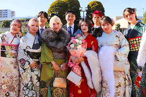 写真：はたちのつどいの参加者