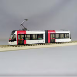 写真:電車の模型