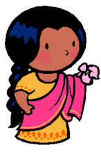 イラスト：フラダンスのダンサー